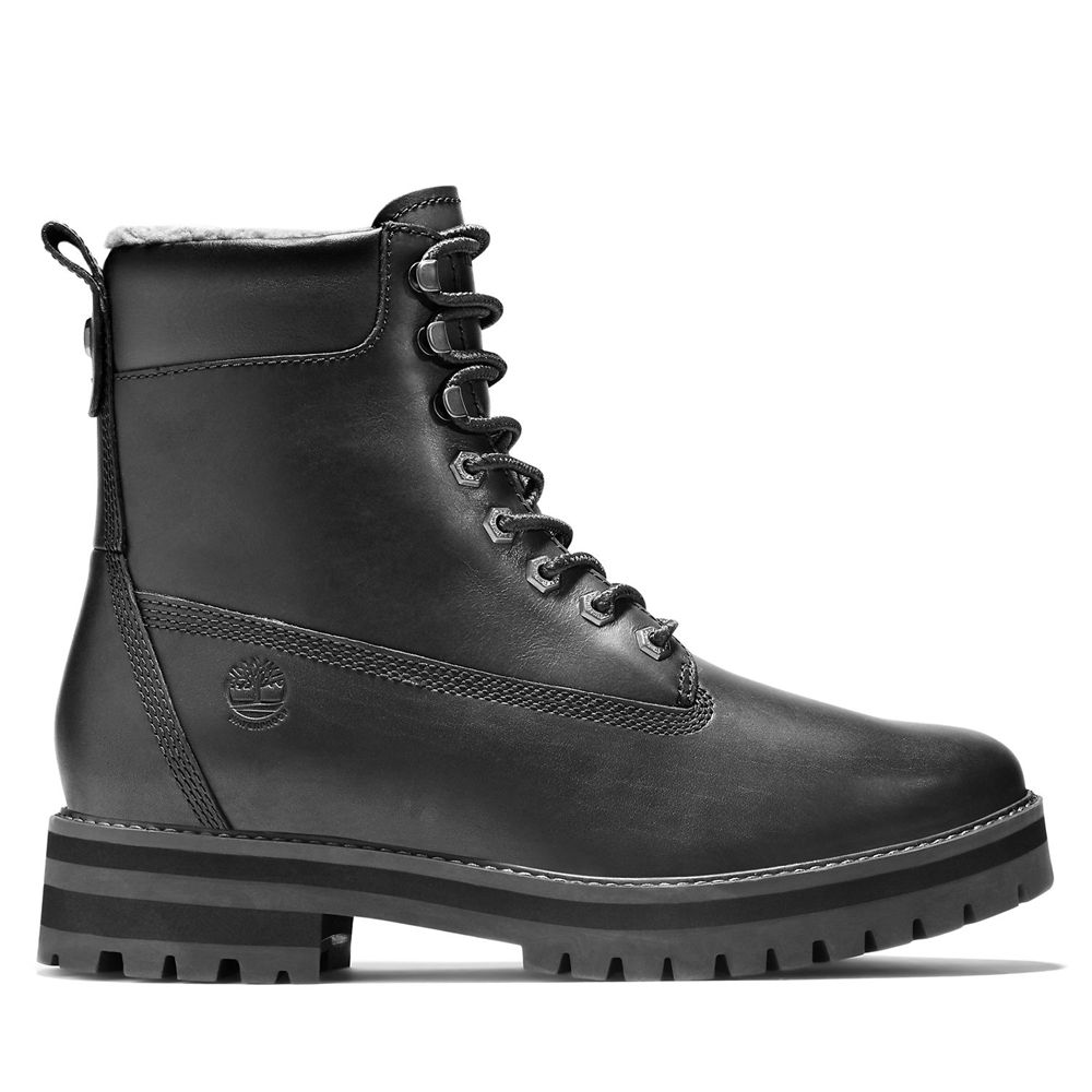 Timberland Χειμωνιάτικες Παπούτσια Ανδρικα Μαυρα - Courma Guy Waterproof - Greece 0124798-WS